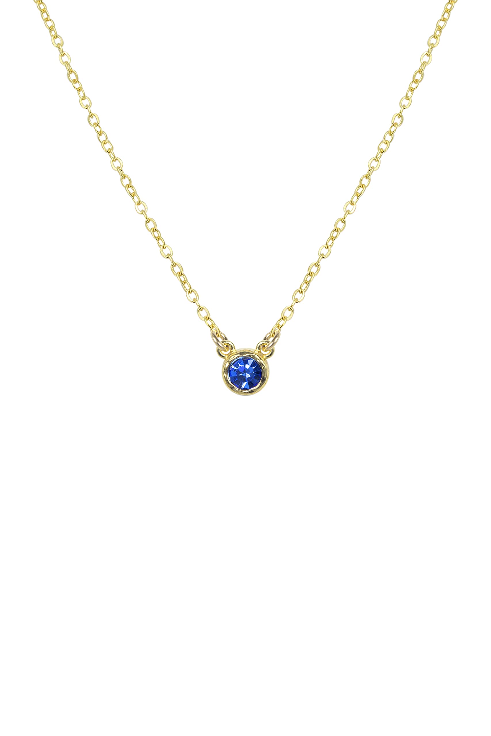 Birthstone Necklace (April (Crystal))