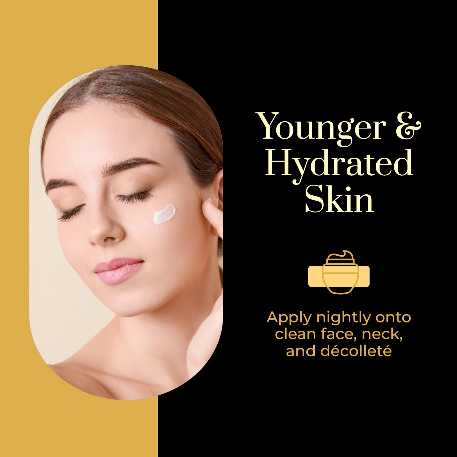 Vitamin C & Collagen Day/Night Moisturizer - Dermatologist Tested, Restores & Brightens Skin Tone, Hydrating & Firming, Anti-Aging Cream, Cruelty Free Korean Skin Care - 2 Pack