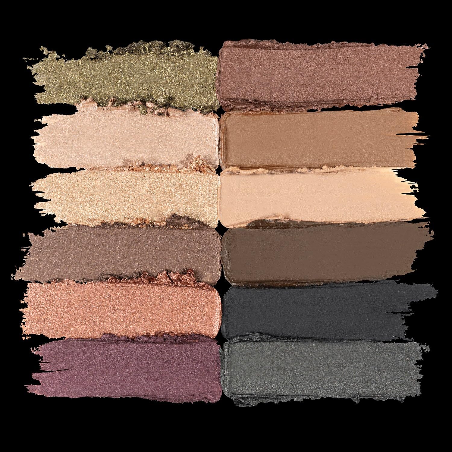OFIR Perennial 12-Shade Eyeshadow Palette | Intensely Pigmented and Non-Creasing | Matte & Shimmer Shades | Talc-Free Eye Shadow Palette Makeup with Mirror | Compact for Travel | Earthy Tones | 8oz