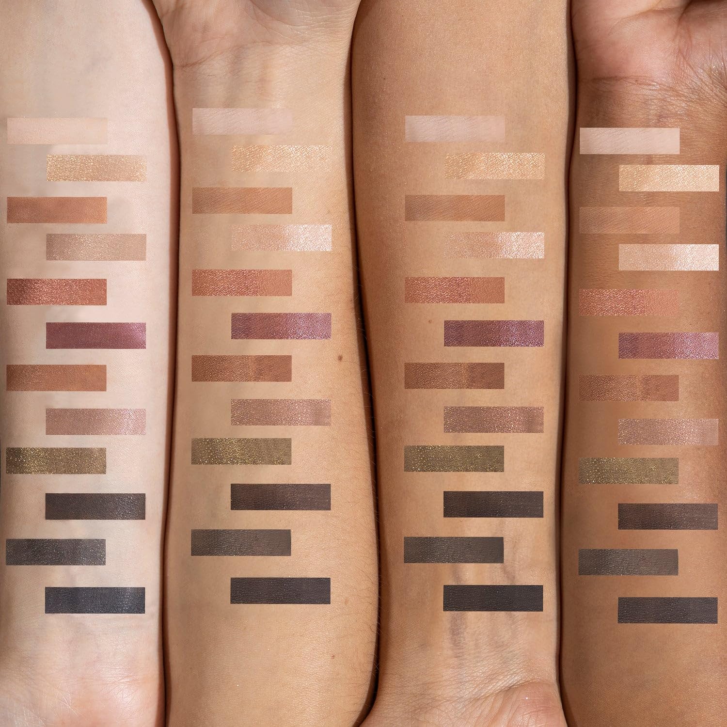 OFIR Perennial 12-Shade Eyeshadow Palette | Intensely Pigmented and Non-Creasing | Matte & Shimmer Shades | Talc-Free Eye Shadow Palette Makeup with Mirror | Compact for Travel | Earthy Tones | 8oz